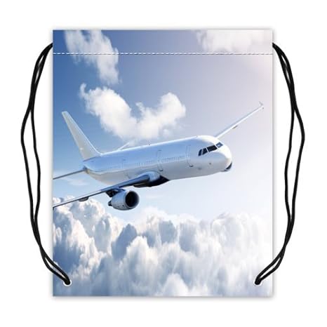 Avión bolsa cordón mochila Bolsa Cadena saco Cinch para baloncesto ...