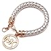 1 X 2014 New Fashion Letter Exquisite Luxury Charm Bracelets (Silver) by Preciastore