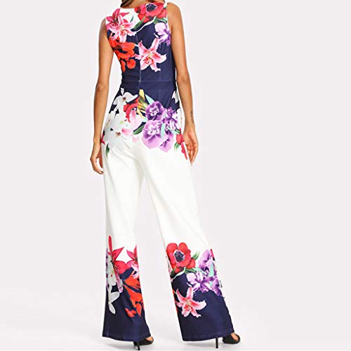 Corriee Jumpsuit for Women Elegant Long Sleeve Off The Shoulder High Waisted Wide Leg Romper with Belt - Thumbnail 3
