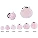 YOFANST Organic Quartz Cute Cat Ear Stretching Plugs Gauge 00g, Sold as Pair