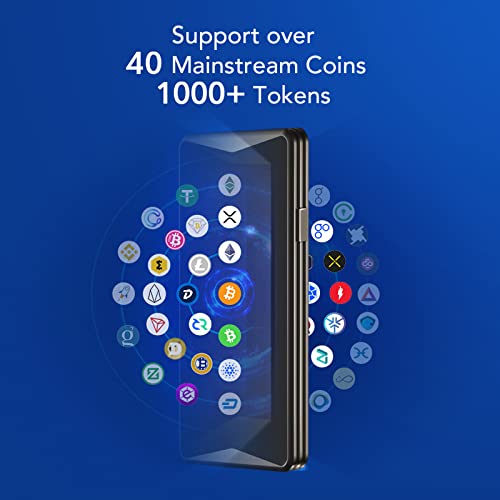 ELLIPAL Cryptocurrency Hardware Wallet Cold Wallet Titan, MultiCurrency&Token Support, Anti