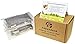Freegrace Premium Activated Carbon Air Purifying Bag Pack 4 Pack Coconut Shell Charcoal Odor Absorbent Boxes - 3 Times More Effective Than Bamboo Charcoal Deodorants - (Shoe Deodorizer)