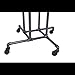 Clothing Rack Econoco - Heavy Duty Pipeline Adjustable, 4 Way Rack, Plumbing Pipe Clothes Rack, Anthracite Grey