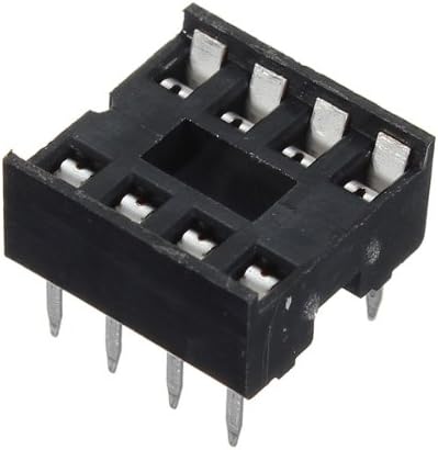 60pcs 8 Pin DIP IC Sockets Adaptor PCB Solder Type Connectors Plugs.