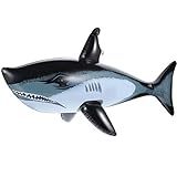 meekoo 3 Pieces Inflatable Shark Inflatable Ocean Animal Pool Toys for Beach and Party Decorations, 31.5 Inches