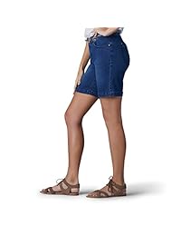 Pantalones cortos con cinturón para dama