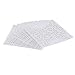 Anself 20Pcs Lace Wedding Party Invitation Card for Bridal Shower Birthday