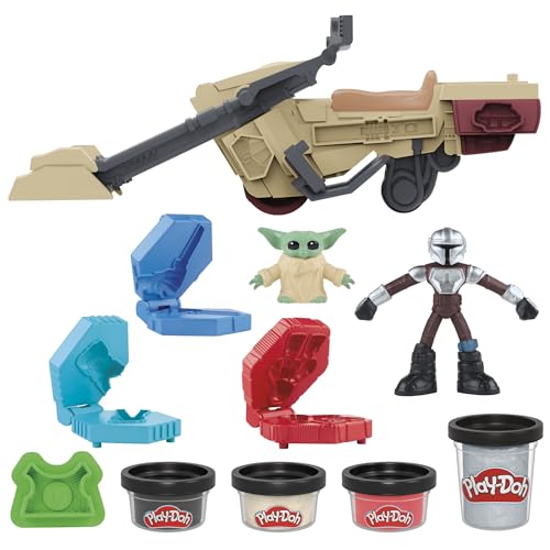 Play-Doh, Star Wars: Il MANDALORIANO, playset con Speeder... en promo sur Amazon