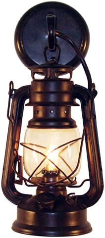 Rustic lantern wall mounted light - Small Rustic by Muskoka Lifestyle Products