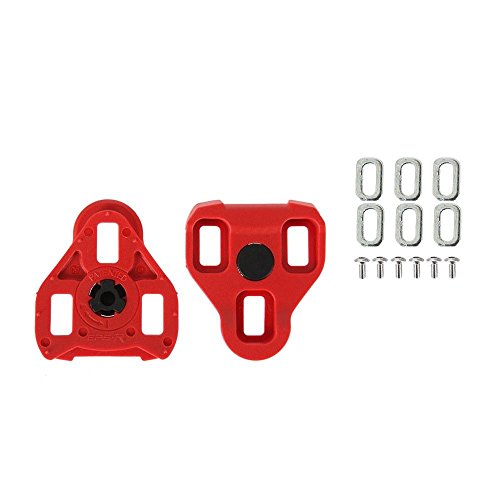 Positz ARC10 Look Keo Road Cleats - 7deg Float Red - Thumbnail 2