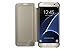 Samsung Galaxy S7 edge Case S-View Clear Flip Cover - Gold