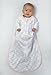 Amazing Baby Cotton Sleeping Sack, Wearable Blanket with 2-way Zipper, Pink Tiny Zebras, Medium (6-12 mo)