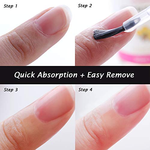 MAKARTT Olive Naturals Nail Cuticle Oil 30ML, Heals Cracked Cuticles, Perfect Non-irritating Milk Fragrant 5Mins Fast Absorption, Moisturizing & Anti-Greasy Oil Cuticle Repair P-11