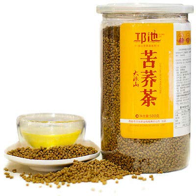 Amazon Com 荞麦茶清火茶中国零食kuqiaocha 中国零食花草茶四川大凉山特产苦荞麦茶邛池苦荞茶500g 罐 Grocery Gourmet Food