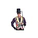 Mardi Gras Vest and Bow Tie Accessory Kit , Standard