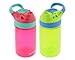 Contigo Kids Autoseal Gizmo Water Bottle, 14oz (Cherry Blossom/Chartreuse) - 2 pk