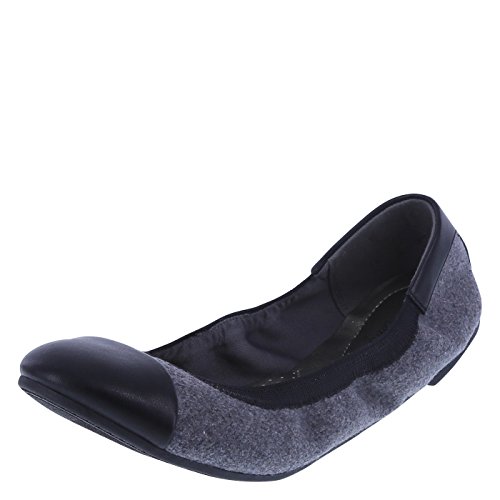 Dexflex Comfort Womens Grey Flannel Black Womens Claire Scrunch