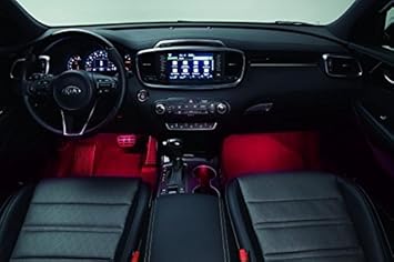 Amazon Com New Oem 2016 2018 Kia Sorento Interior Accent Light Kit Red Led S Automotive