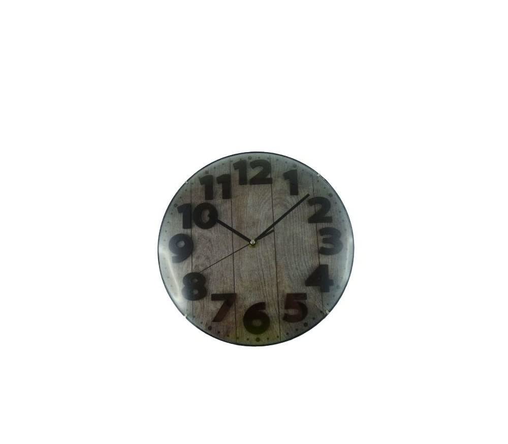 Technoline WT 7430 Quartz Wall Clock Multi-Coloured Circle – wall clock (AA, Multi-Colour, Plastic, 31 cm)