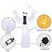 SUPERJARE 8 Ft Halloween Inflatable Ghost, Blown up Decoration with LED Light, Indoor & Outdoor, Yard & Lawn Decor