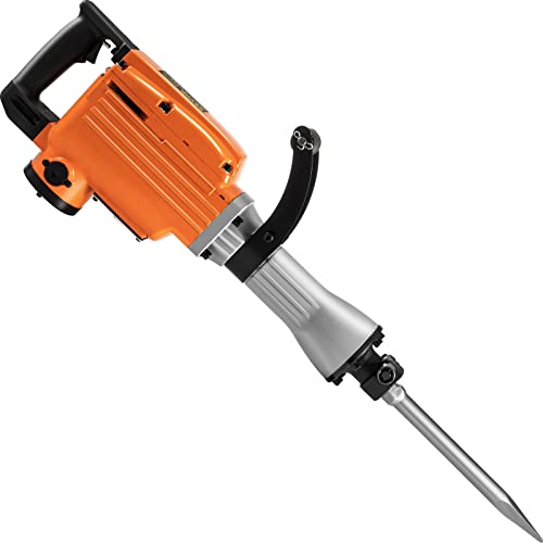 Mophorn 2200W Electric Demolition Hammer Heavy Duty Concrete Breaker