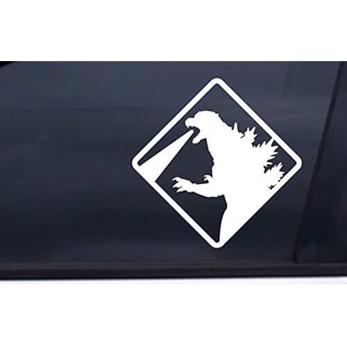 godzilla window decal
