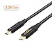 CableCreation [USB-IF Certified] USB C 3.1 Gen2 Cable with 100W Power Delivery, 3.3ft USB C to USB C Cable 5A Fast Charge, 10Gbps Data, Compatible with MacBook Pro, Note 10, Black