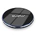QI Wireless Charger Mat,Raxfly Mini Protable Standard QI Wirless Charging Pad for iPhone X / 8 / 8 Plus Fast Wireless Charge for Samsung Galaxy S8 / S8 Plus / S7 / Note 8 (Adapter No Included)