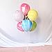 Balloon Stand Kit, 4 Set Clear Balloon Column Stand Kits with 7 Sticks 7 Cups 1 Base Table Desktop Holder and 1 Pump, DIY Balloon Holder for Birthday,Wedding,Party, Christmas Decorations