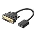 UGREEN DVI to HDMI Adapter Cable Bidirectional DVI-D Male to HDMI Female Video Converter Support 1080P Compatible for Raspberry Pi, TV Box, TV Stick, Graphics Card, Wii U, Laptop and More primary
