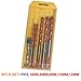 JIECHENG 6Pcs Set (6,6,8,10,12mm,PH2) Multifunction Masonry Drill Bit Set for Glass,Tile,Steel,Metal,Ceramic,Marble,Plastic,Wood