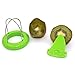 ZRAMO® TH502 Green Kiwi Fruit Cut Digging Core Twister Slicer Kitchen Peeler Tool Cutter Device for Fruit Salad