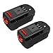 Energup Upgraded 2 Pack 3500mAh Black & Decker 18V Replacement Battery for HPB18 HPB18-OPE 244760-00 A1718 FS18FL FSB18 Firestorm Black and Decker 18 Volt Battery