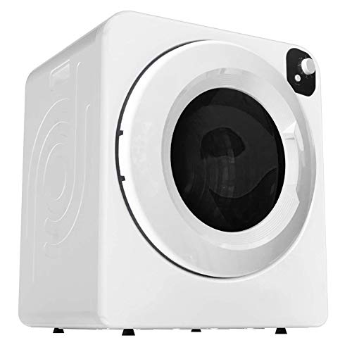 Panda Portable Compact Electric Cloth Dryer, 13.2lbs, White and Black