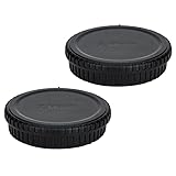 JJC 2-Pack Z Mount Body Cap & Rear Lens Cover for