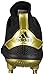 adidas Men's Adizero Afterburner V Baseball Shoe, black/gold metallic/gold metallic, 9.5 M US