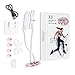Bluetooth Headphones Sports Wireless Earbuds Sweatproof Headset Magnetic attraction Stereo Earphones for Running Workout Gym Noise Cancelling Jave Headset(Rose Gold)