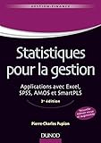 Statistiques pour la gestion : Applications avec Excel, SPSS, AMOS et SmartPLS by 