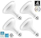 Hyperikon BR40 LED Bulb Dimmable, Soft White Glow