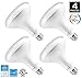 Hyperikon BR40 LED Bulb Dimmable, Soft White Glow