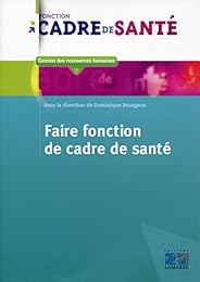 Faire fonction de cadres de santé