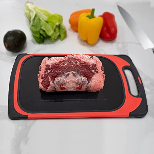 SHIFUNI 2 in 1 Defrosting Tray for Frozen Meat Naturally thaws 50