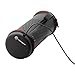Pushingbest Carrying Case for Echo Bluetooth Speaker Sleek PU Customerized Cutout for Echo Speaker Charging Cable Black