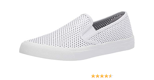 sperry seaside nautical perforated sneaker