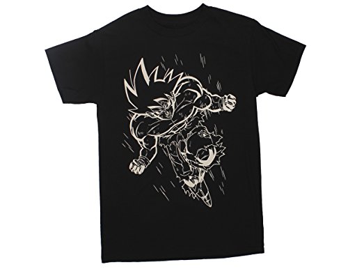 Ripple junction dragon ball z white line goku adult t-s…