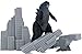 Godzilla Movie Pack of Destruction with Godzilla, Destructible Building, and Aircraft