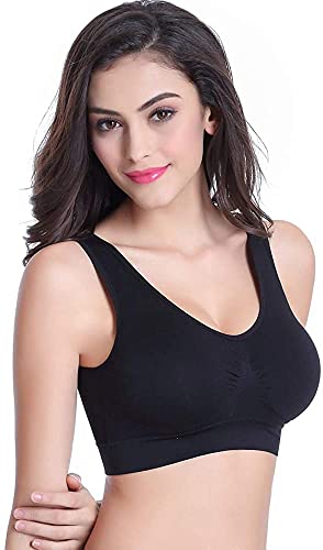 JYRhenium Women Daily Bra Wirefree Stretchy Bra Plus Size