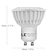 LE 6 Pack 5W Dimmable GU10 LED Light Bulbs, 50W Halogen Bulbs Equivalent, 5000K Daylight White, 400lm, 38° Spot Beam Angle, MR16, Recessed Lighting, Spotlight