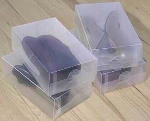 Home Storage World Cajas Transparentes para Botines - Pack de 5: Amazon