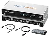 DIGITNOW KVM Switch 2 Monitors 2 Computers, UHD